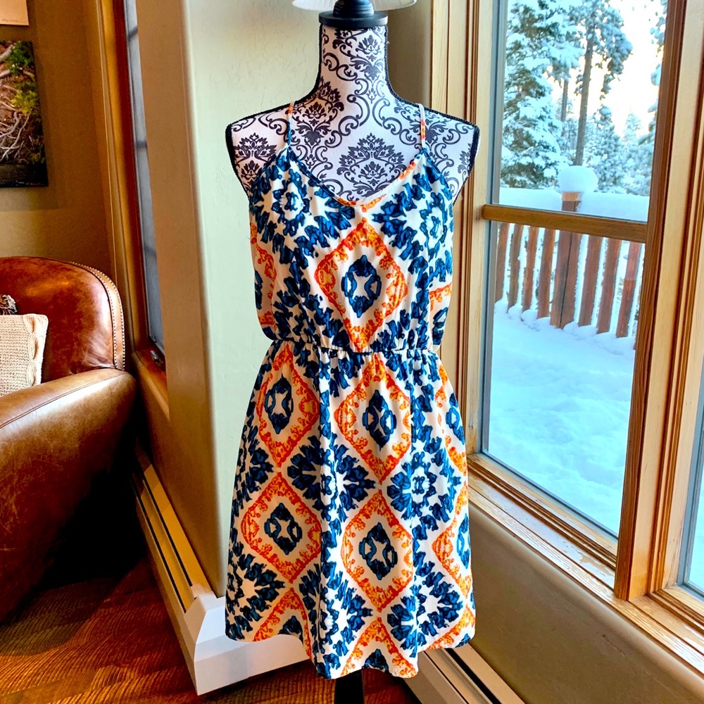 Pink Owl Summer Dress